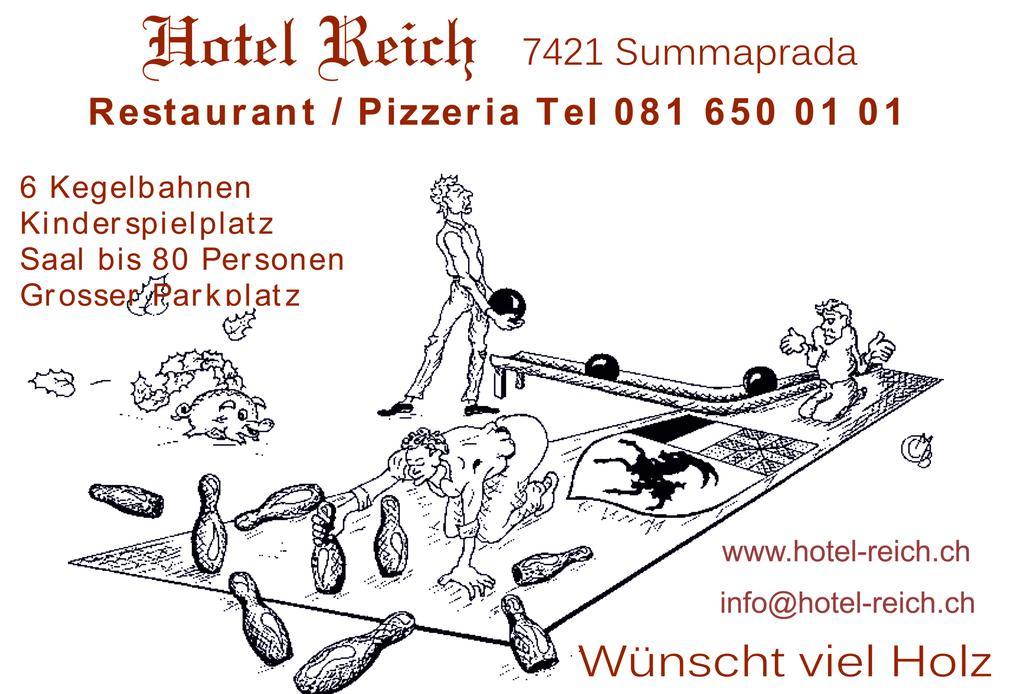 Hotel Reich Thusis Eksteriør billede